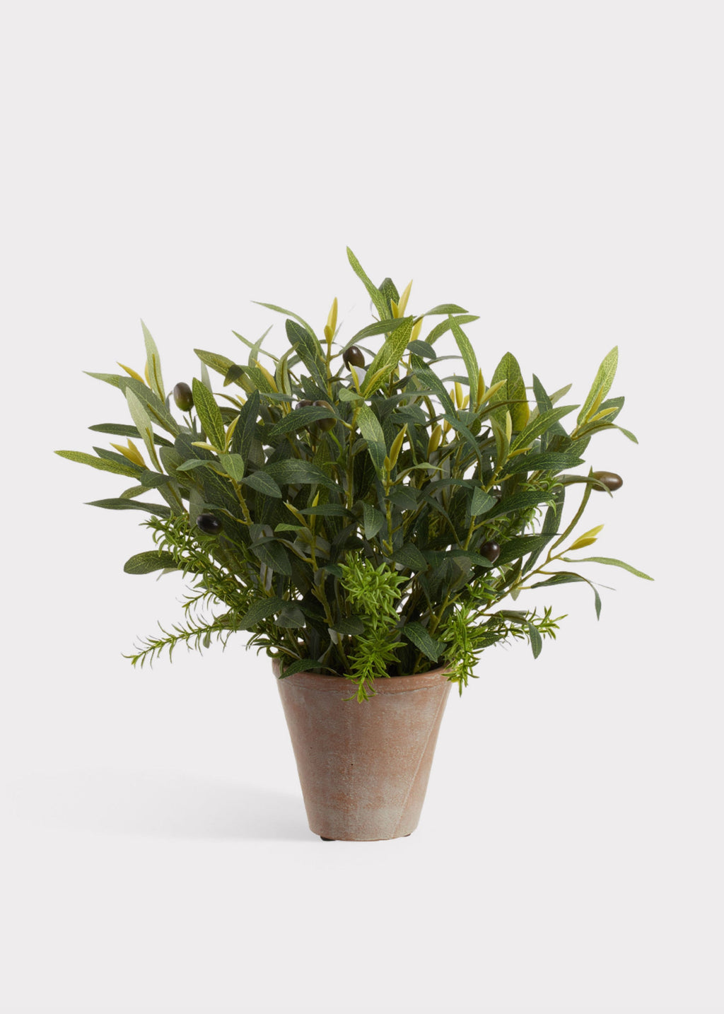 Green Faux Olive Arrangement for Home Decor