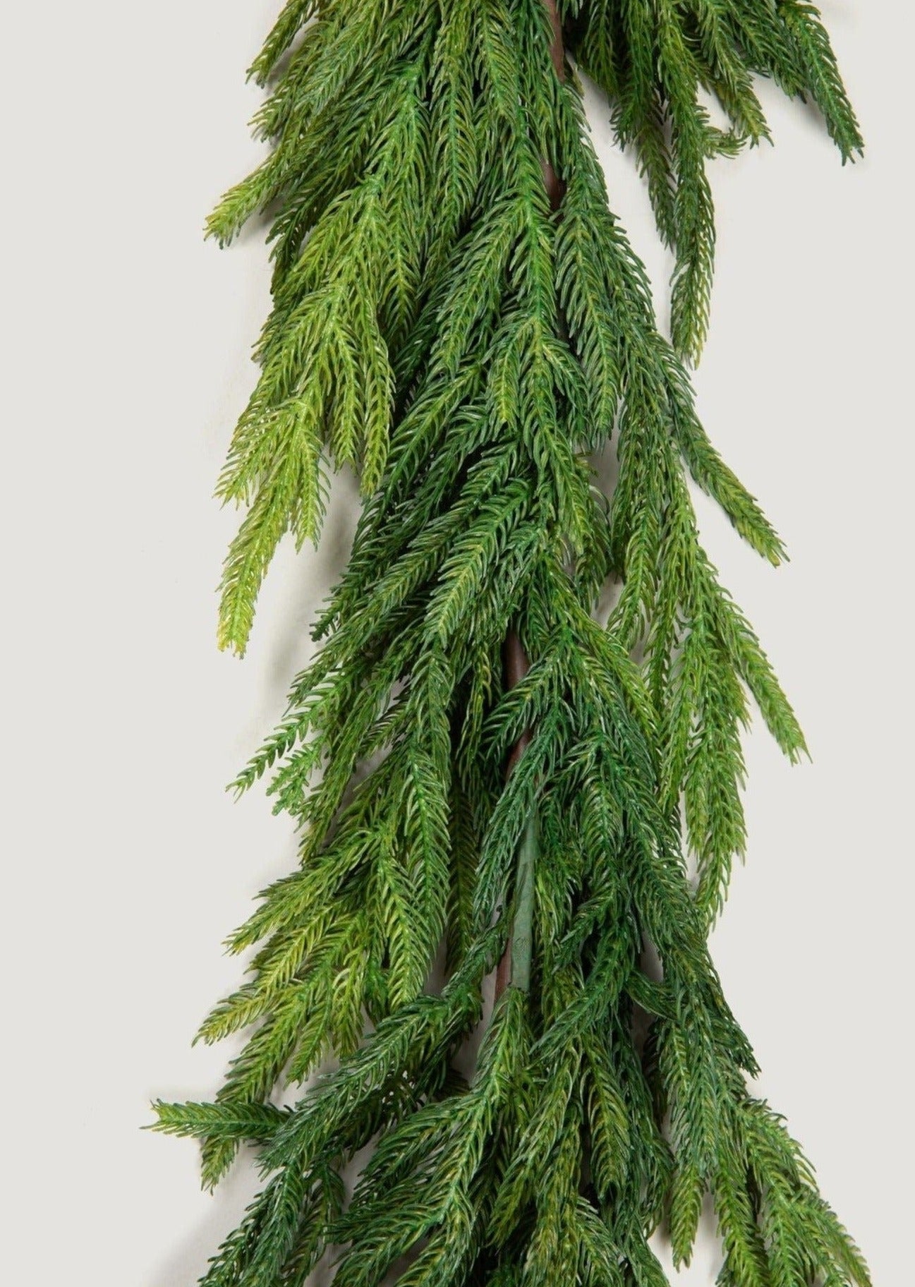 Real Touch Pine Garland for Mantels and Seasonal Decor