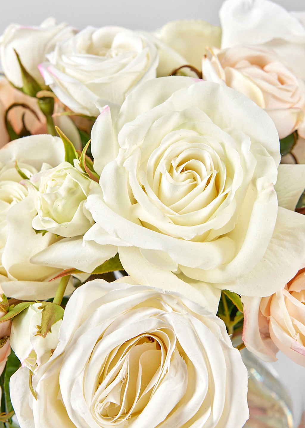 Faux Rose Arrangement for Home Decor