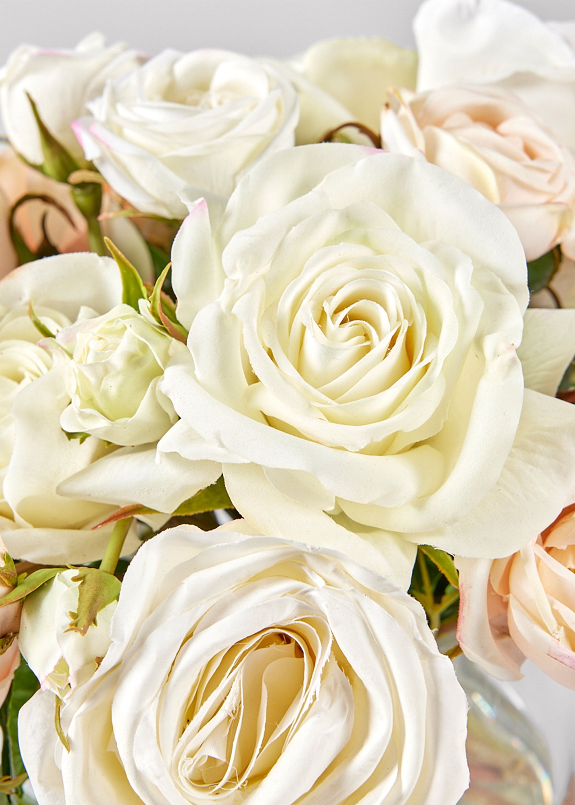 Faux Rose Arrangement for Home Decor