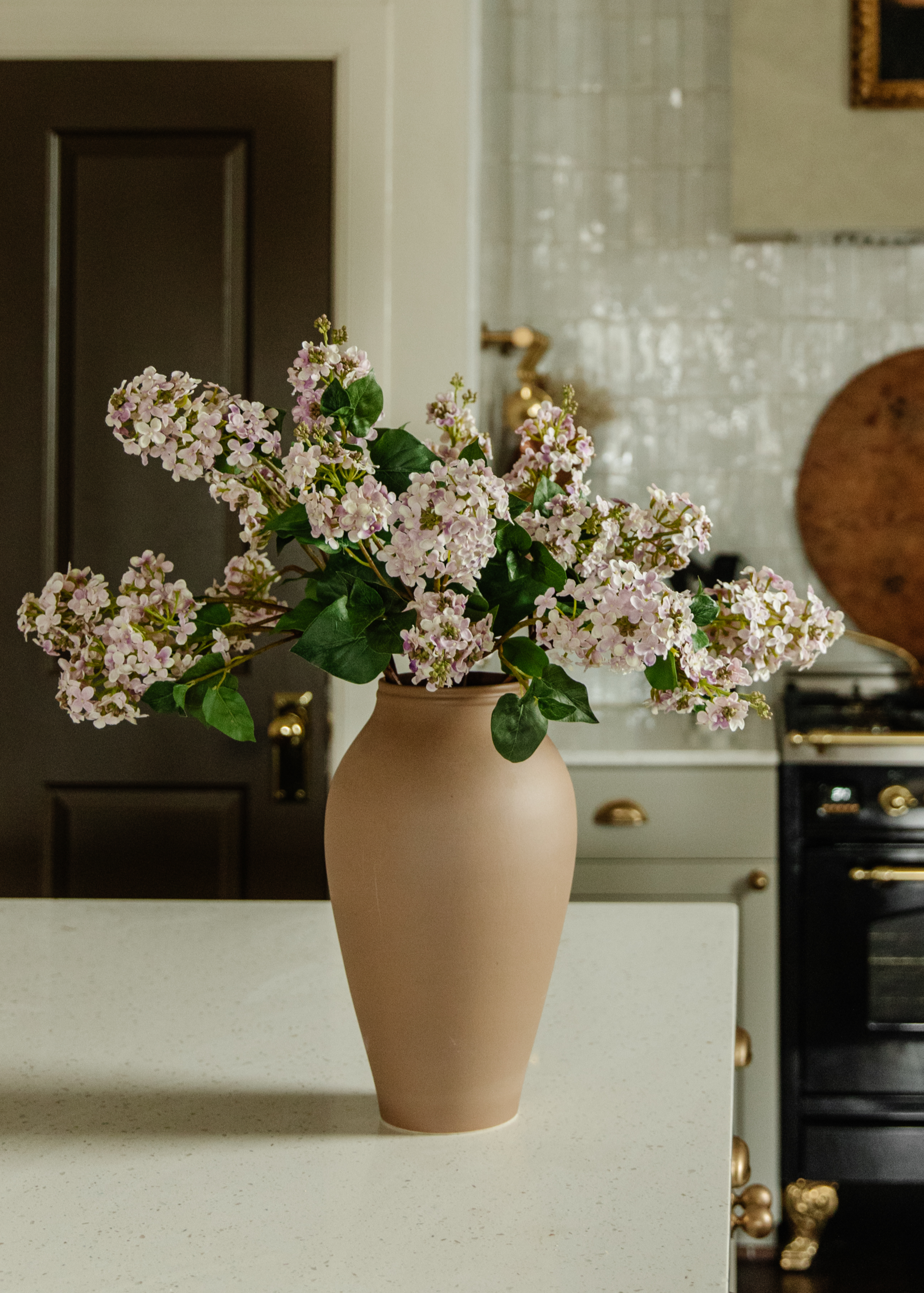 Terracotta Medium Ceramic Vase for Floral Styling