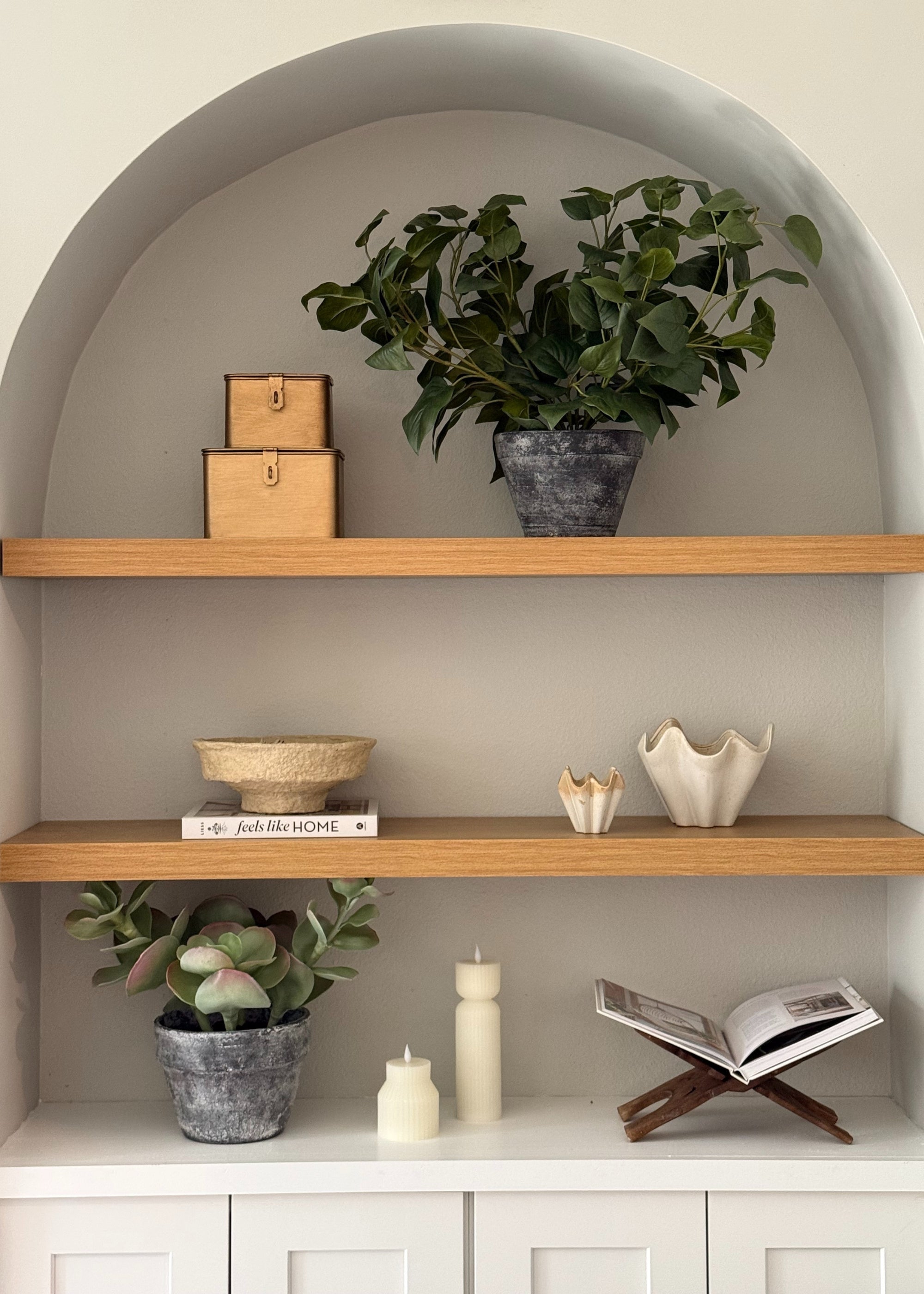 Faux Succulent Arrangement for Home Decor