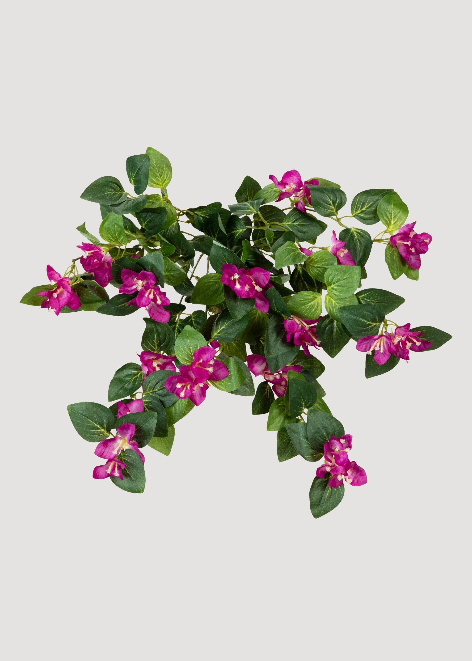 Faux Uv Treated Outdoor Bougainvillea Hanging Bush for Vase Styling